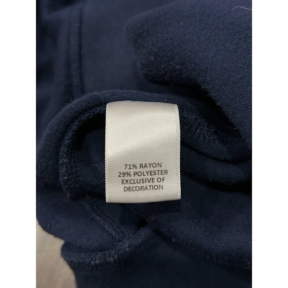 Cremieux Classics Navy Blue Hoodie With Full Zip Pockets Sz XXL - Picture 6 of 9